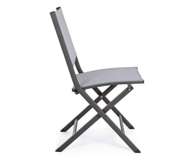 Zložljiv vrtni stol Elin Charcoal