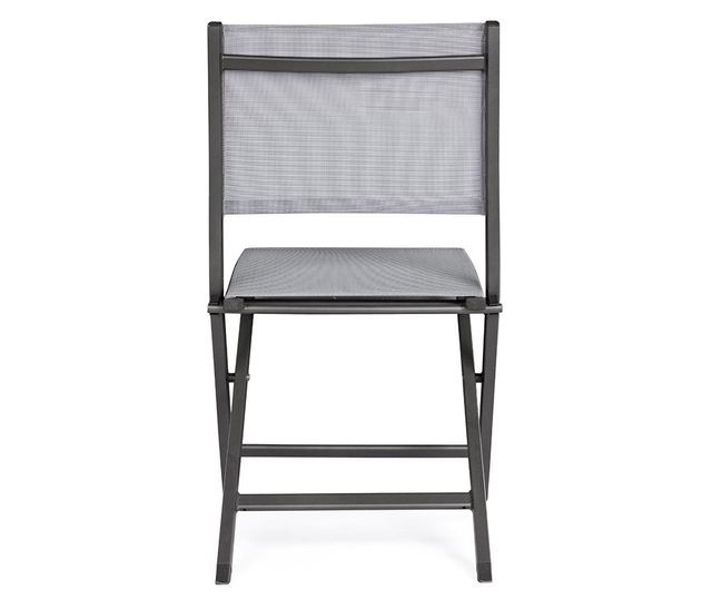Zložljiv vrtni stol Elin Charcoal