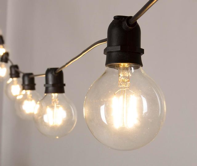 Vrtna svetlobna girlanda Bright White