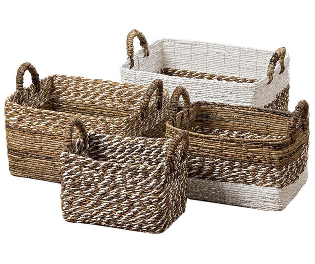 Set 4 košar Giulia Rectangular