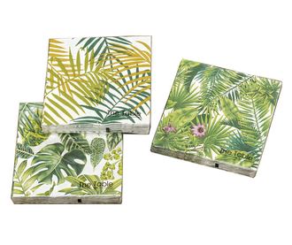 Set 3 paketov serviet Leaf Phino