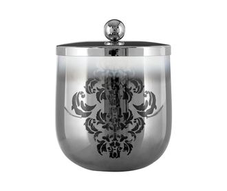 Doza za blazinice za čiščenje ličil Elissa Silver 600 ml