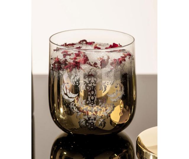 Doza za blazinice za čiščenje ličil Elissa Gold 600 ml