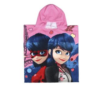 Brisača za plažo s kapuco Ladybug 50x115 cm