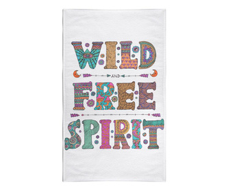 Wild and Free Jóga törölköző 55x120 cm