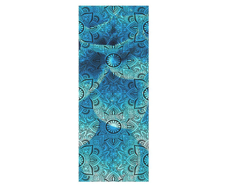 Στρώμα γιόγκα Dazzling Blue 65x185 cm