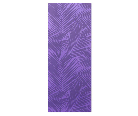 Koberček na jogu Palm Purple 65x185 cm