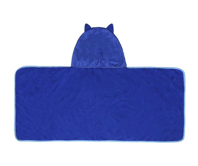 Brisača za plažo s kapuco Pj Blue Cat 50x115 cm