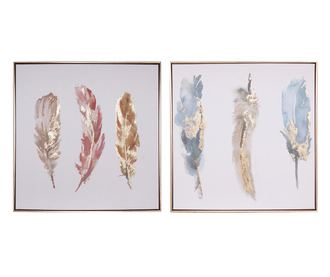 Set 2 slik Feathers