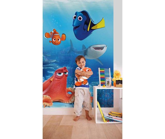Stenska tapeta Dory and Friends 184x254 cm