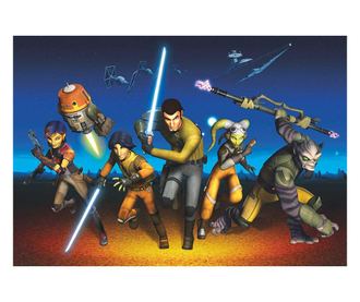 Stenska tapeta Star Wars Rebels Run 254x368 cm