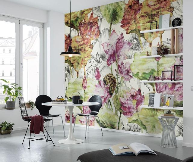 Stenska tapeta Lotus 248x368 cm