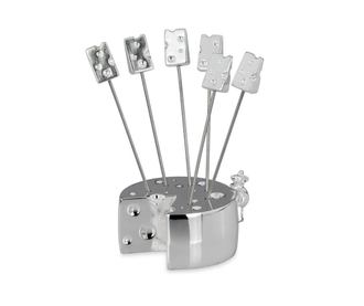 Set 6 nabodalc za prigrizke in držalo Mouse