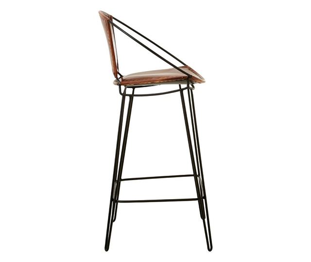 Barski stol Reston Dark Brown