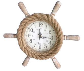 Stenska ura Rope Ship’s Wheel