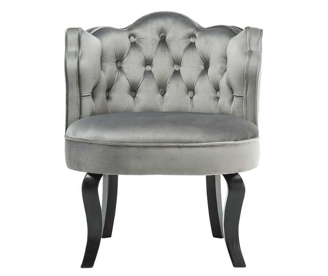 Fotelj Beba Glossy Grey
