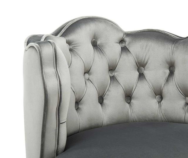 Fotelj Beba Glossy Grey