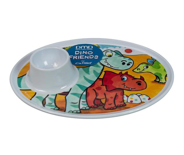 Otroški podstavek za kuhana jajca Dino Friends