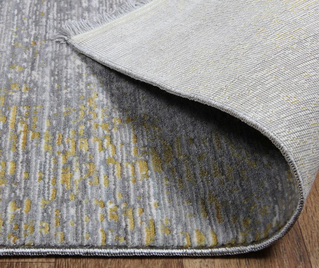 Preproga Dust Grey Yellow 80x300 cm