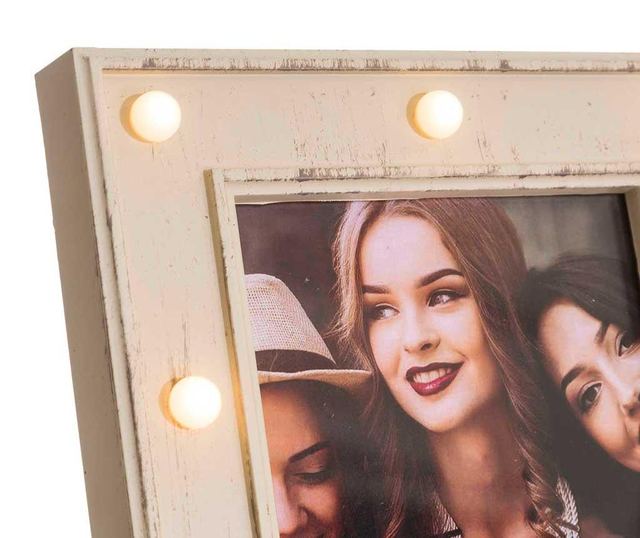 Foto okvir z LED sijalkami za 2 fotografiji Yasmin