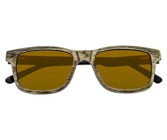 Unisex sončna očala Earth Wood Tide Brown