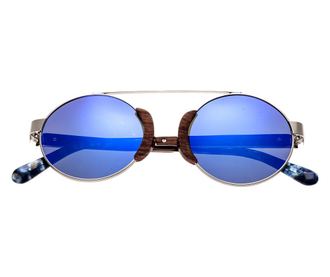 Unisex sončna očala Earth Wood Talisay Brown Blue