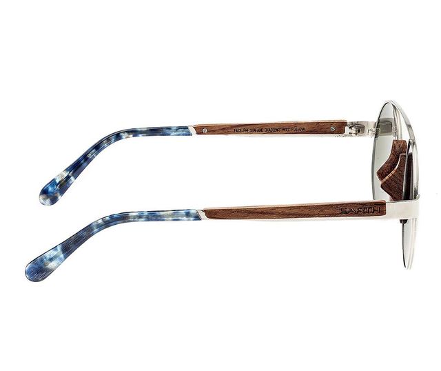 Unisex sončna očala Earth Wood Talisay Brown Blue