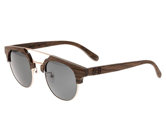Unisex sončna očala Earth Wood Kai Brown Zebra