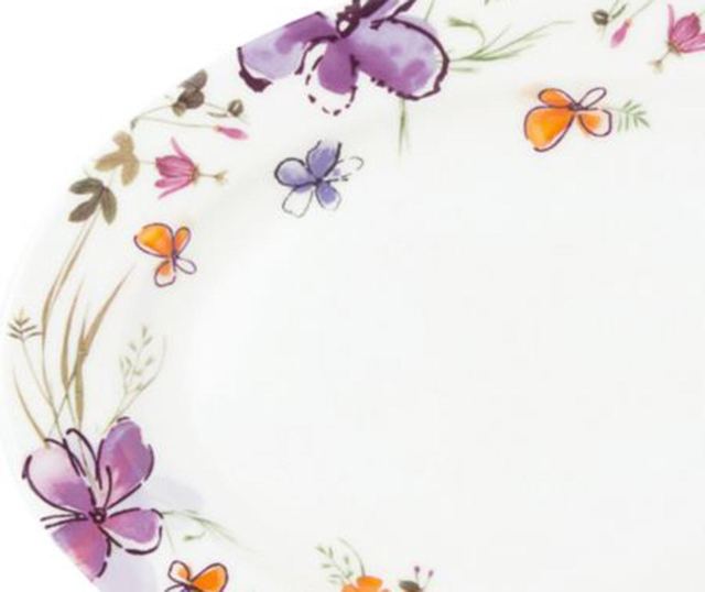 Velik krožnik Aquarelle Oval