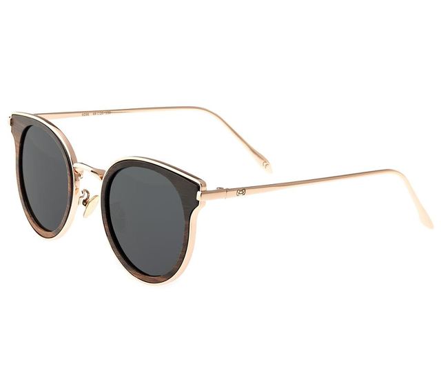 Ženska sončna očala Earth Wood Derawan Espresso Rose Gold