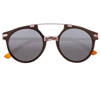 Sluneční brýle unisex Earth Wood Petani Brown