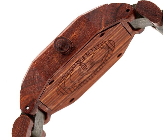 Moška zapestna ura Earth Wood Acadia Brown Ace