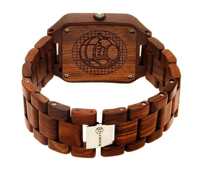 Unisex zapestna ura Earth Wood Arapaho Brown