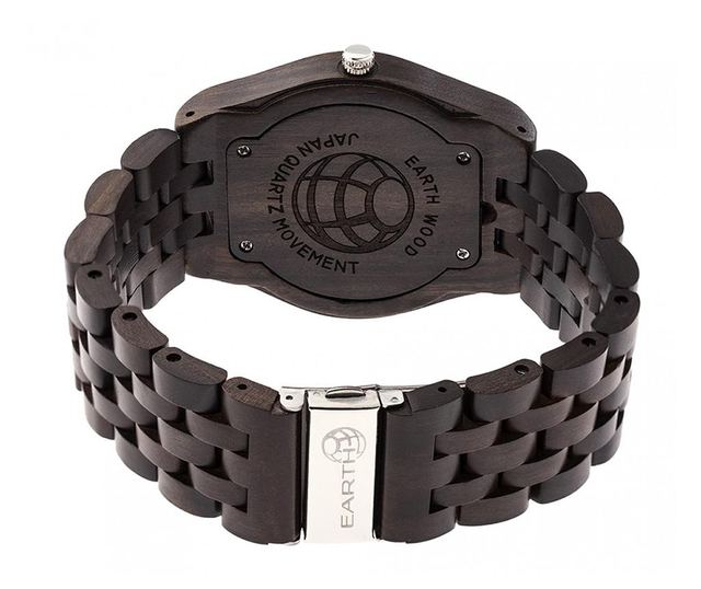 Moška zapestna ura Earth Wood Baobab Dark Brown