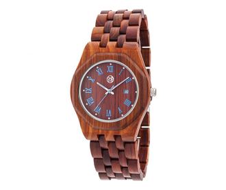 Moška zapestna ura Earth Wood Baobab Brown