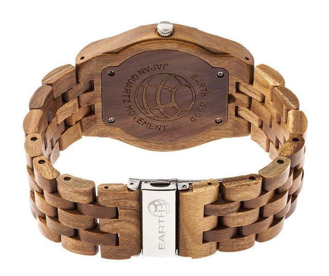 Moška zapestna ura Earth Wood Baobab Light Brown