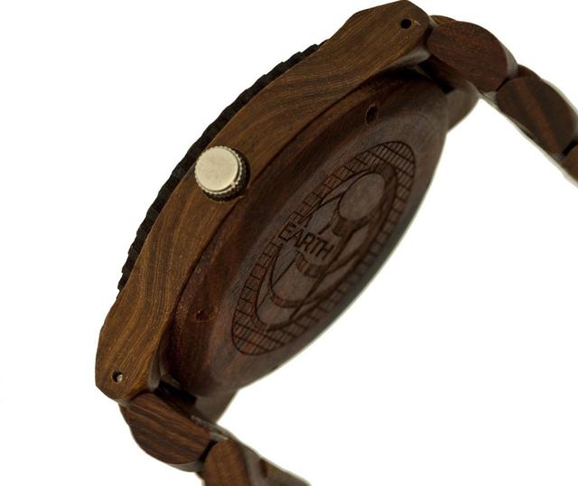 Moška zapestna ura Earth Wood Bighorn Brown