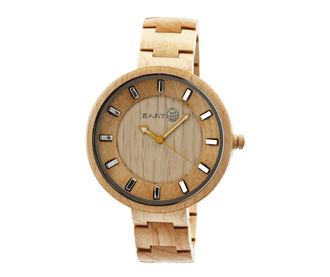 Moška zapestna ura Earth Wood Branch Tan