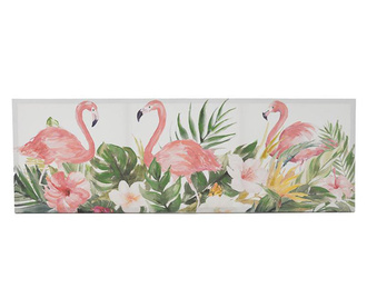 Tablou Flamingo 50x150 cm