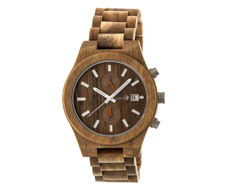 Ανδρικό ρολόι χειρός Earth Wood Castillo Olive