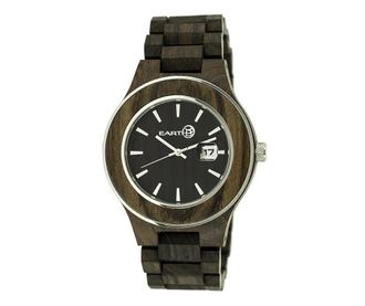 Ženska zapestna ura Earth Wood Cherokee Dark Olive