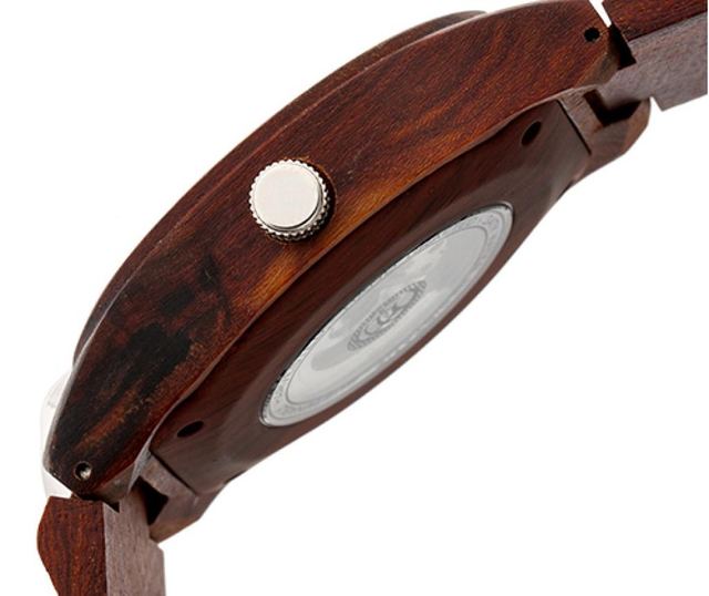 Moška zapestna ura Earth Wood Gobi Brown
