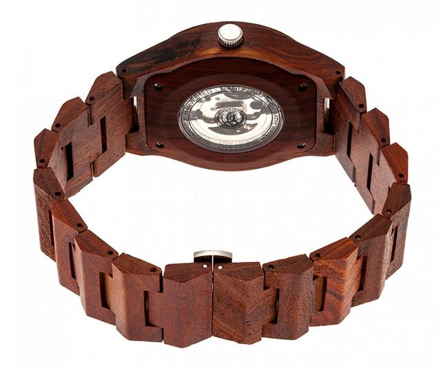 Moška zapestna ura Earth Wood Gobi Brown