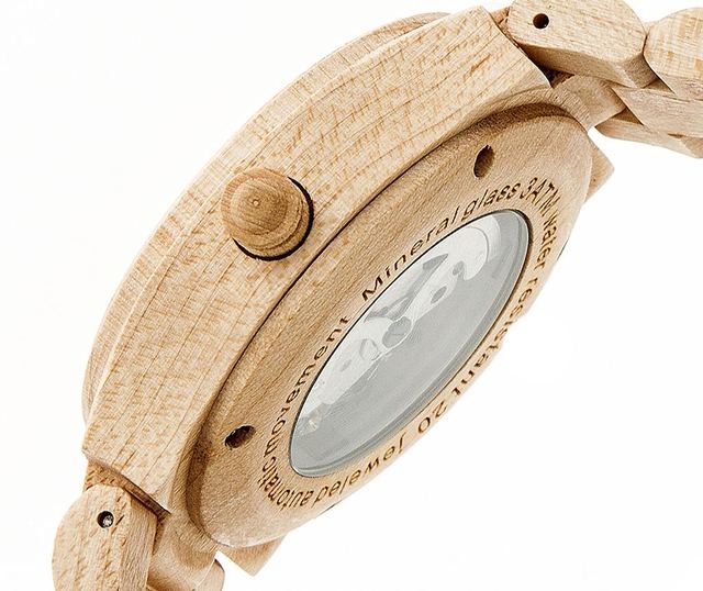 Moška zapestna ura Earth Wood Grand Mesa Tan