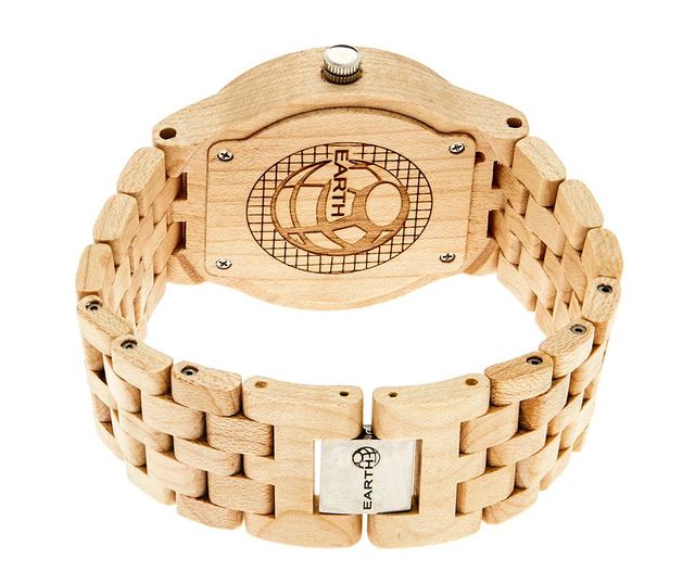 Moška zapestna ura Earth Wood Inyo Tan