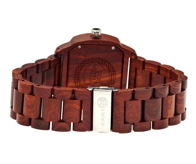 Pánské hodinky Earth Wood Scaly Brown