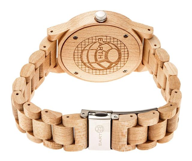 Unisex zapestna ura Earth Wood Tuckahoe Tan
