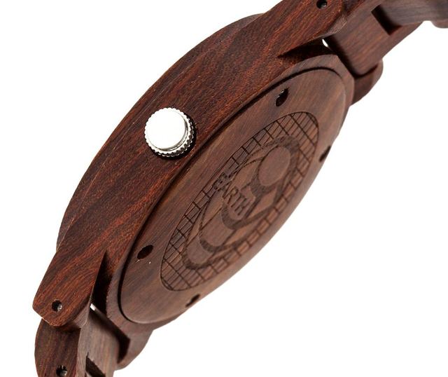 Hodinky unisex Earth Wood Tuckahoe Brown
