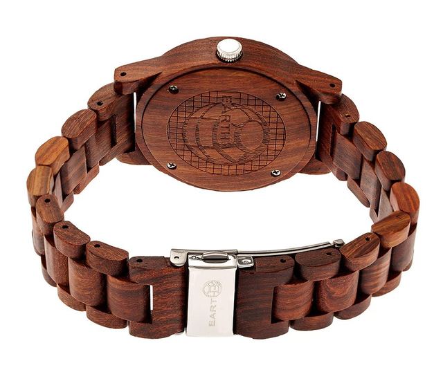 Hodinky unisex Earth Wood Tuckahoe Brown