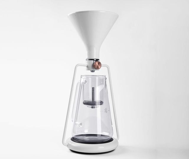 Aparat za kavo z bluetooth Gina Smart White 750 ml